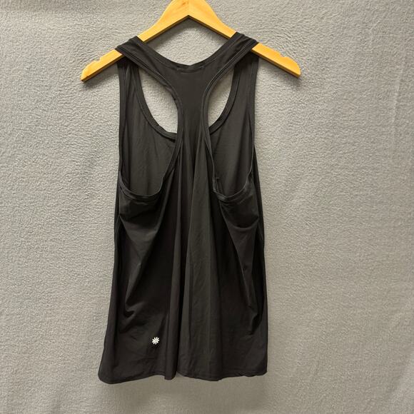 Athleta Activewear Tank Womens Large Ultimate Scoop Black Racerback Pullover - Picture 3 of 8